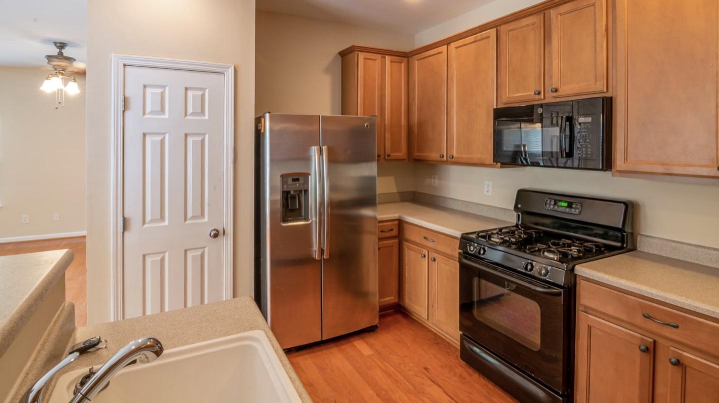 Updated kitchen with island